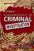 Oharas Fundamentals of Criminal Investigation